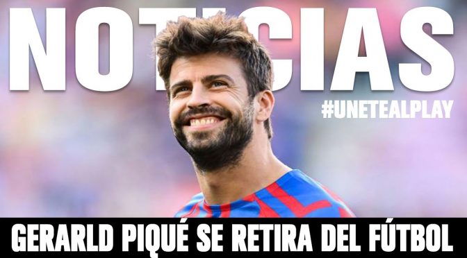 PLAY-OFF NOTICIAS 📺 GERALD PIQUÉ SE RETIRA DEL FÚTBOL #futbol #barcelona #españa
