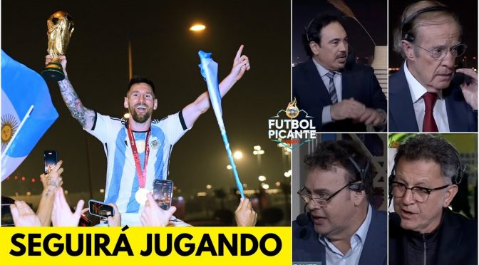 MESSI NO SE RETIRA de la selección ARGENTINA tras coronarse CAMPEÓN DEL MUNDO | Futbol Picante