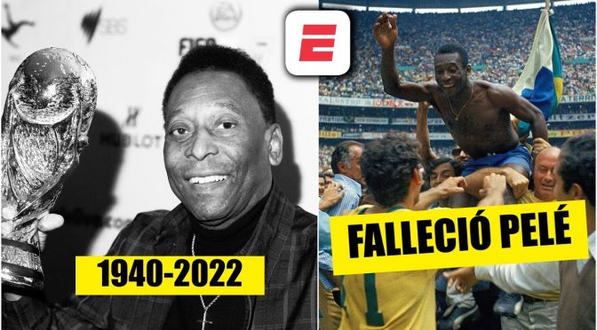 ÚLTIMO MOMENTO: Pelé FALLECE a los 82 años. El fútbol mundial está de luto | Exclusivos