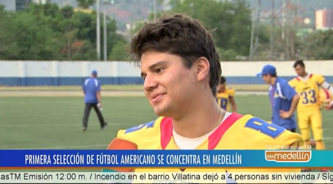 En Medellín está concentrada la primera Selección Colombia de Fútbol Americano [Noticias]