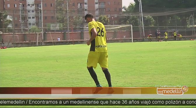 Gerardo Jiménez, la esperanza de gol en Envigado Fútbol Club [Noticias] – Telemedellín
