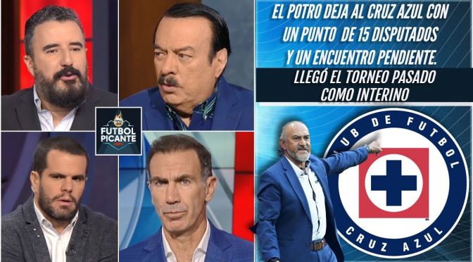 CRUZ AZUL Héctor Huerta y Paco Gabriel ven MUY INJUSTA salida del Potro Gutiérrez | Futbol Picante
