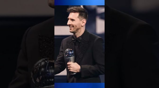 Leo Messi GANÓ el premio THE BEST