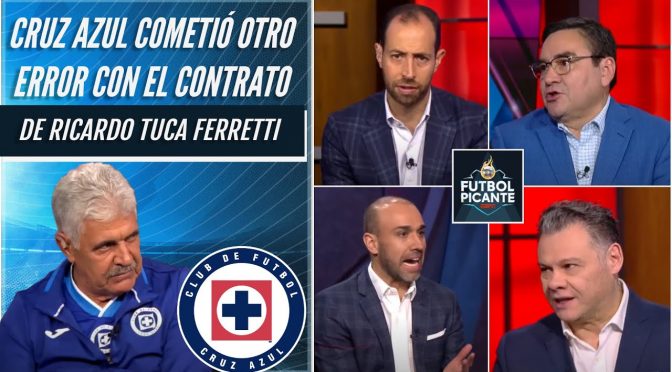 ESTALLARON por lo que dijo Tuca Ferretti en Picante sobre su contrato con Cruz Azul | Futbol Picante